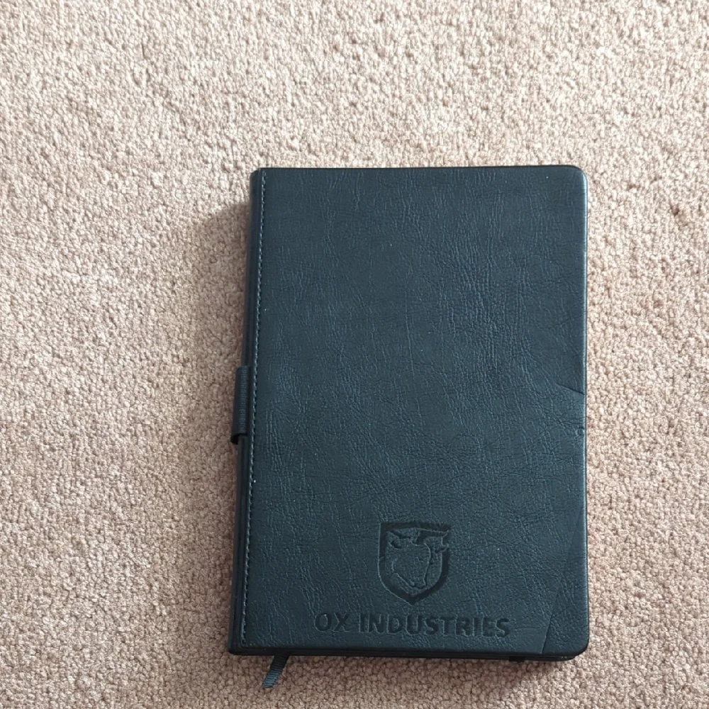 Black Ox Industries Notebook New. Never Used Or Broke In. .New. No Tags Sale